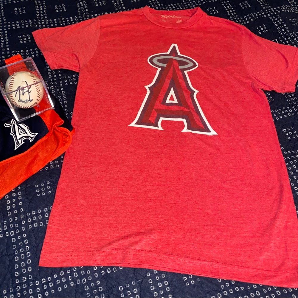 Angels Baseball Logo Tee
